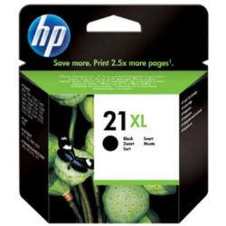 hp 21XL High Yield Ink Cartridge, Black Single Pack, C9351CE